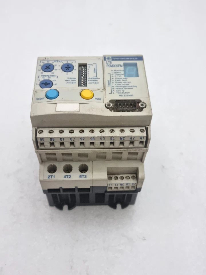 Schneider Electric Telemecanique LT6-P0M005FM Multifunction Protection Relay